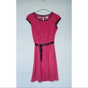 Pink Short Sleeve Dress - Xhilaration - M